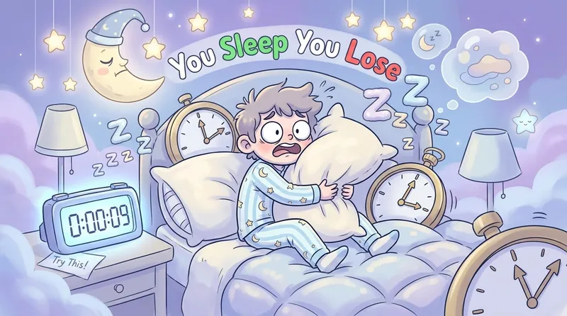 Someone dares you to nap right now, middle of the day.