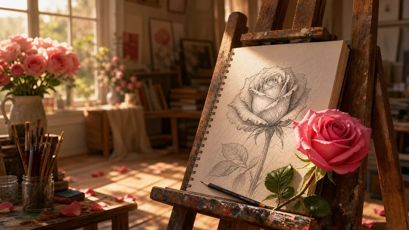Where should this rose be left for you?