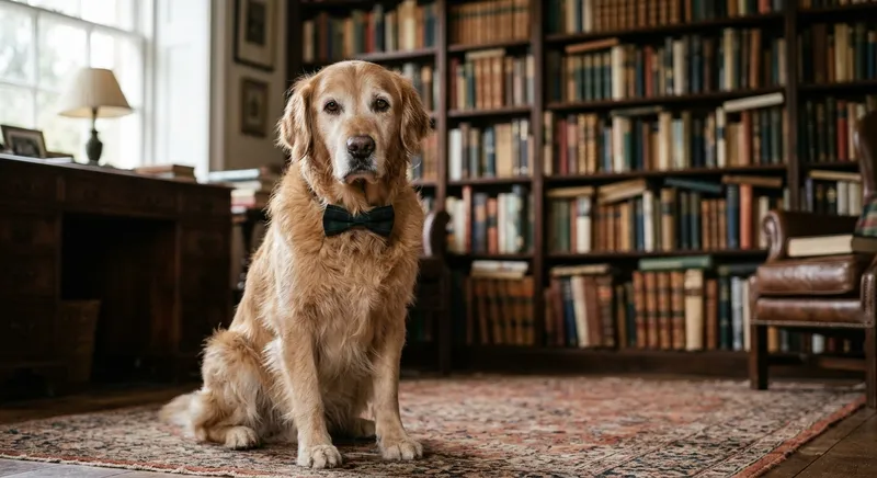 Closing question, off the record: who does your pet believe you are?